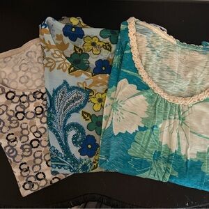 Floral and Patterned Women's Tops Bundle